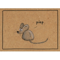 Greeting card "Piep"